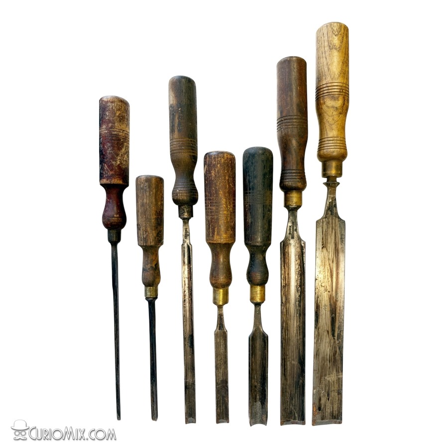 Vintage Gouge / Chisel Set - Image 4