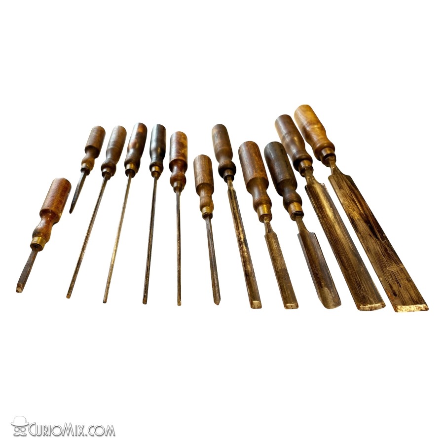 Vintage Gouge / Chisel Set - Image 5