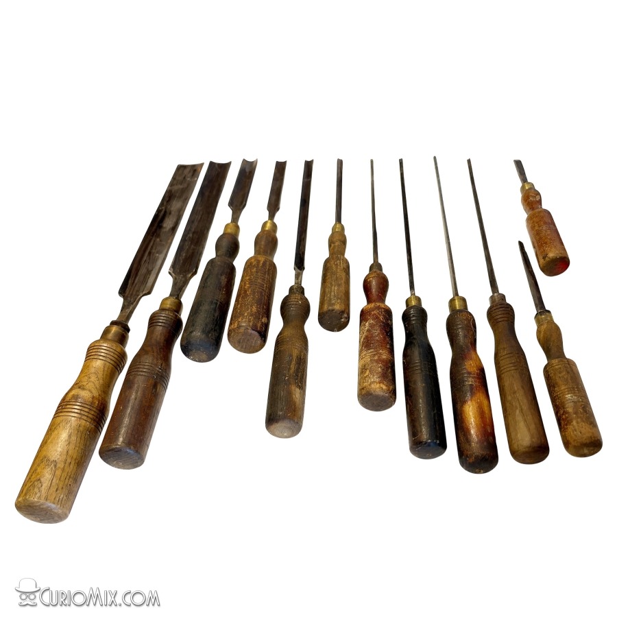 Vintage Gouge / Chisel Set - Image 2