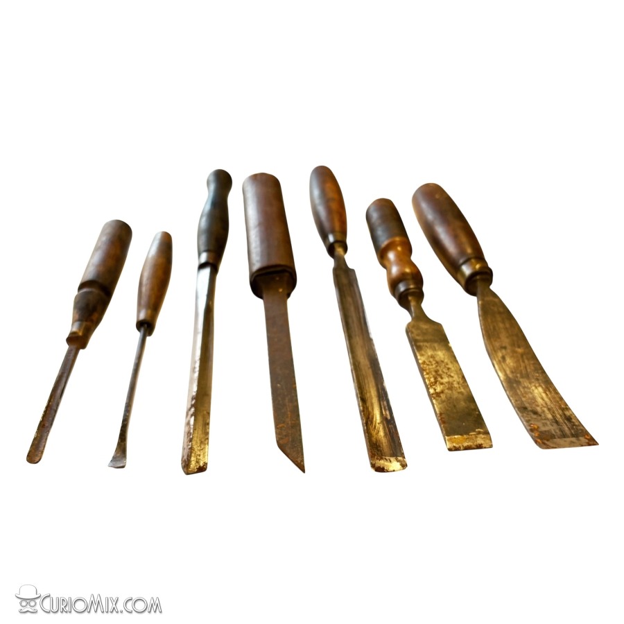 Mid 1900s Chisels & Carving Tools - Image 4
