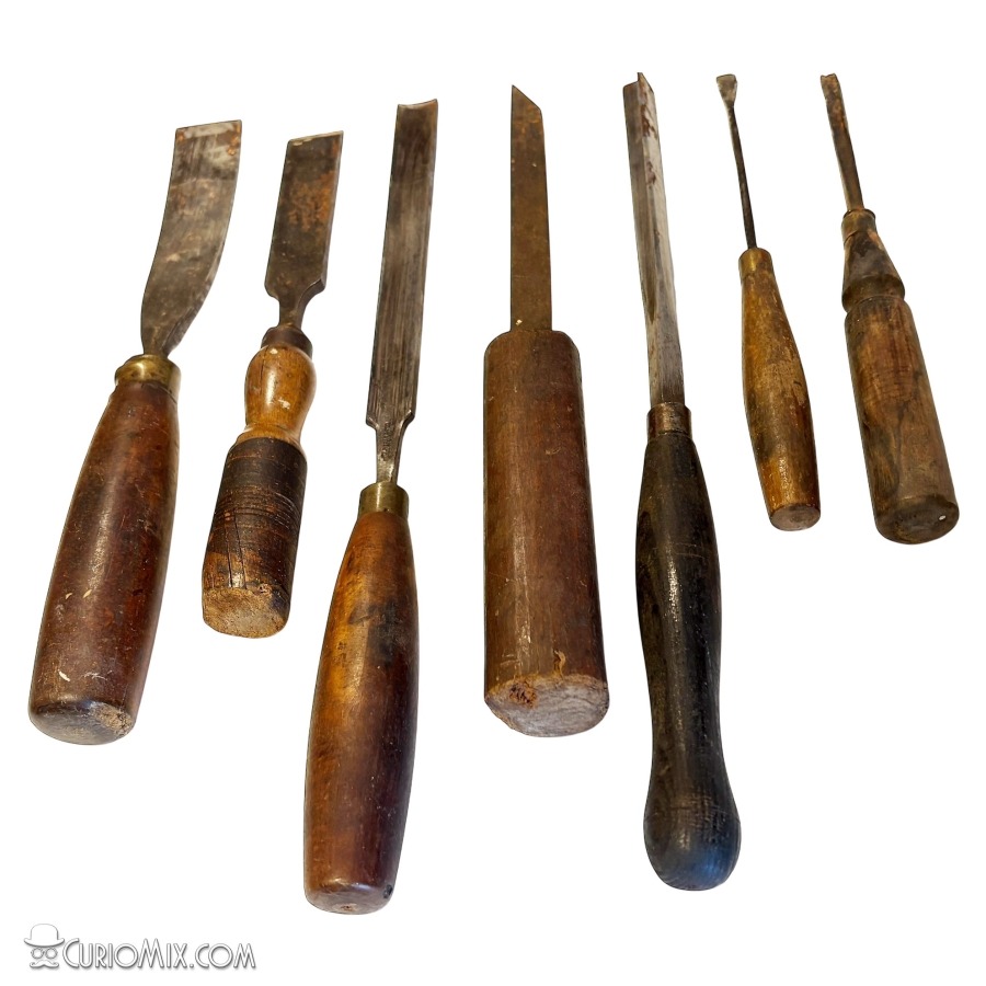 Mid 1900s Chisels & Carving Tools - Image 3