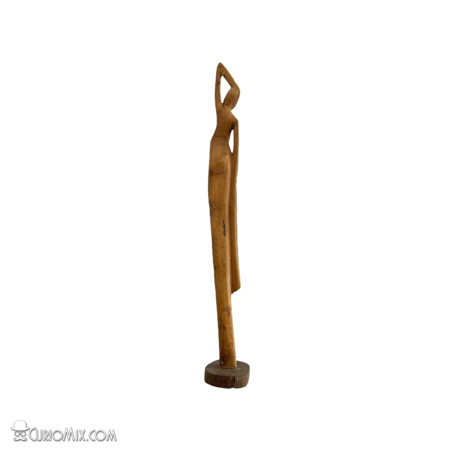 African Wooden figurine - Image 3