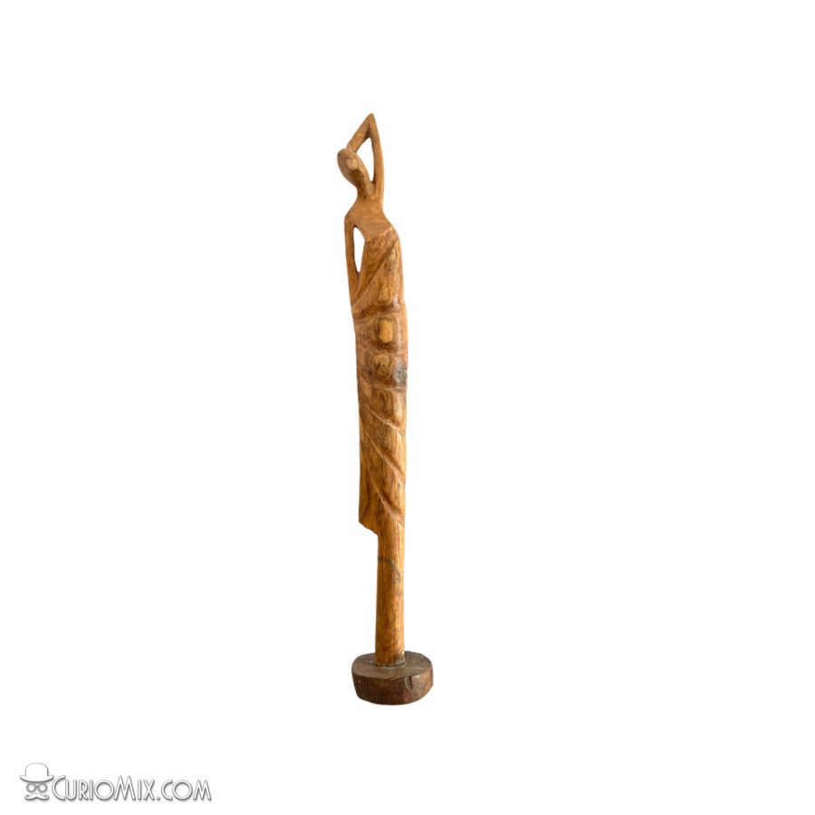 African Wooden figurine - Image 2