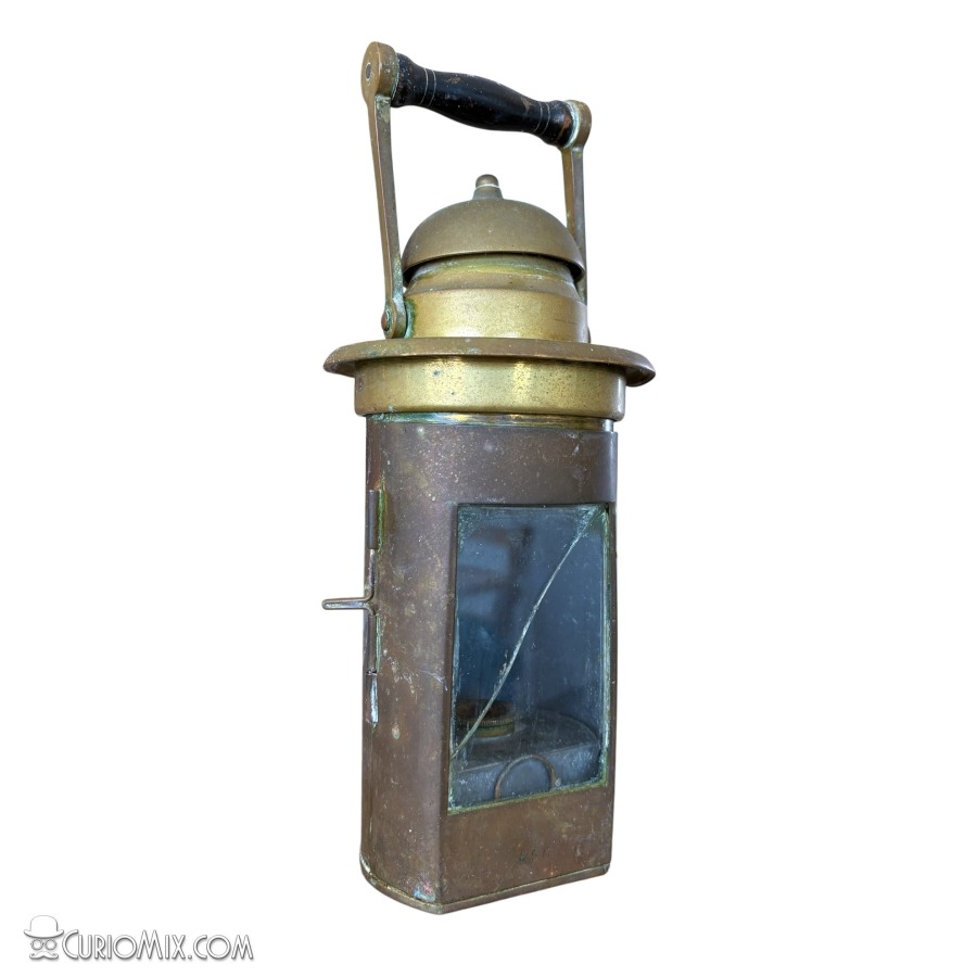French A.F.G. Brass Lantern
