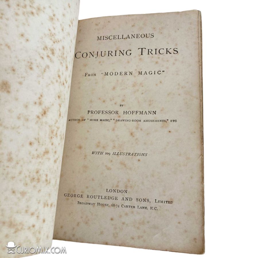 Book - Miscellaneous Conjuring Tricks - Image 2