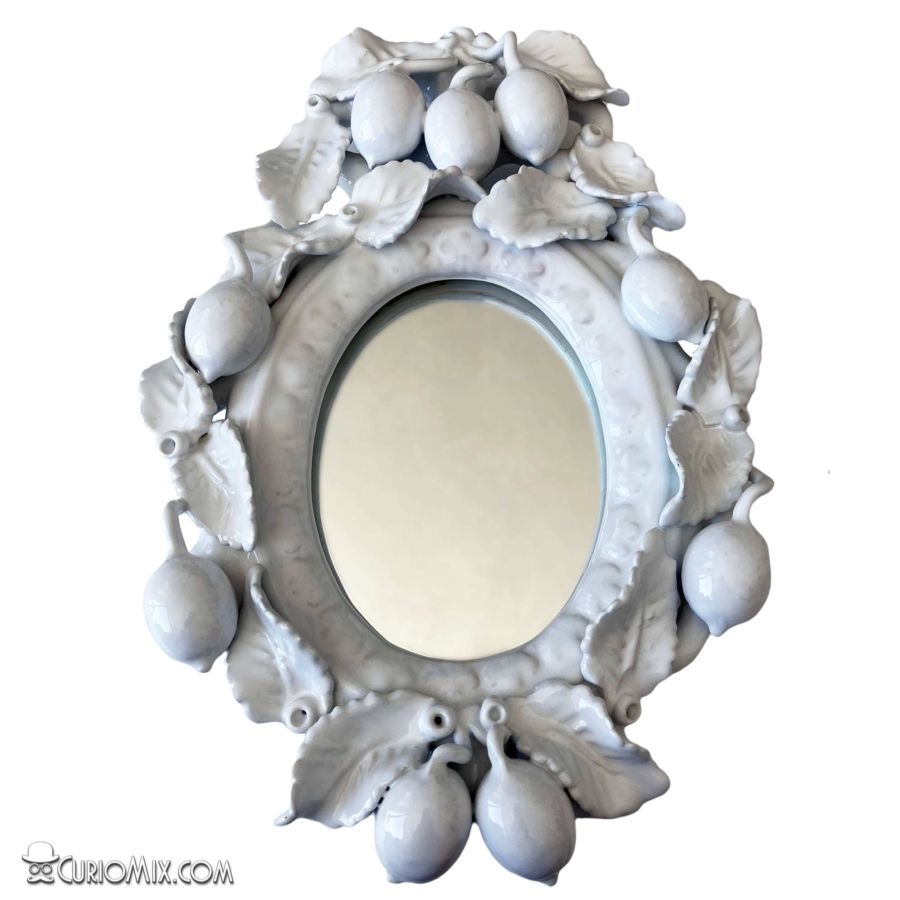 Ceramic Framed Mirror - Image 2