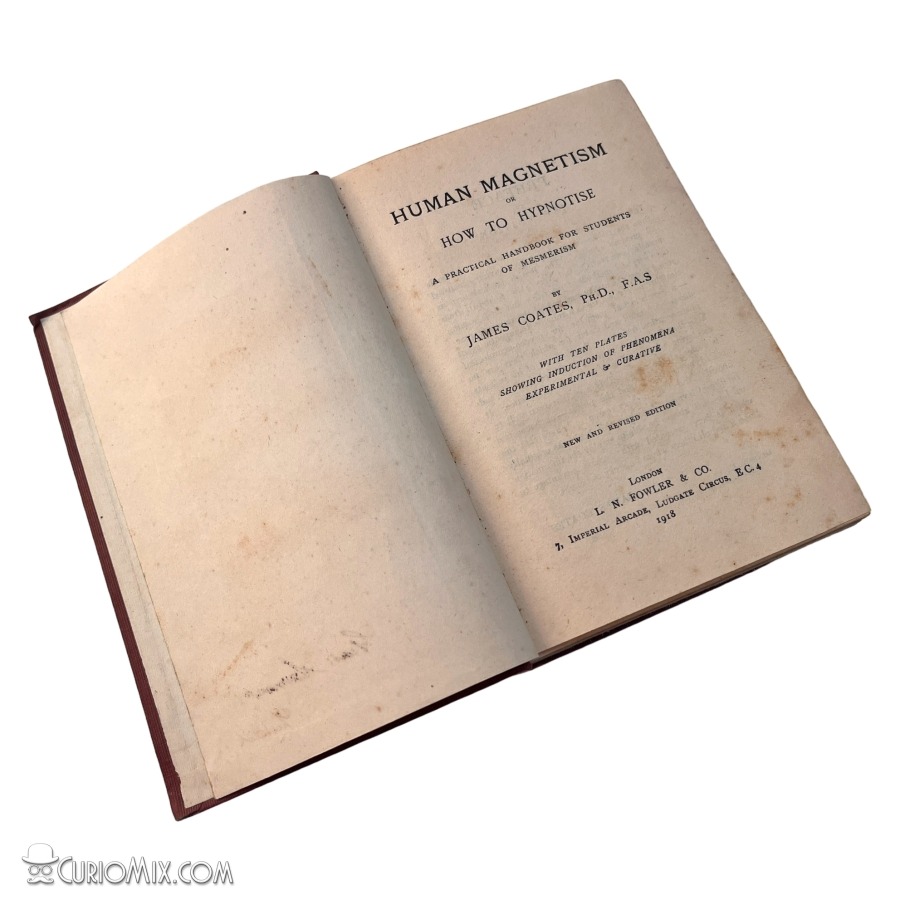 Book – Human Magnetism - 1918 - Image 2