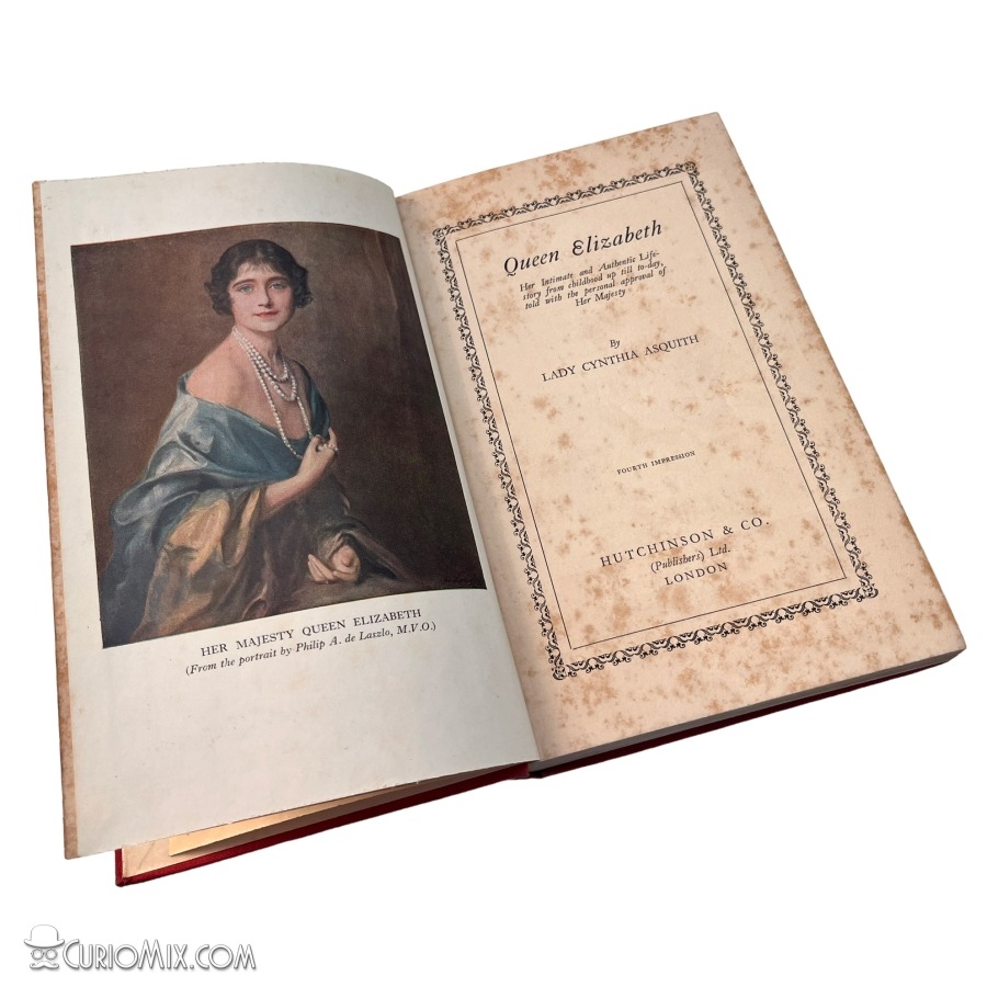 Book - Queen Elizabeth - Intimate & Authentic Life - 1937 - Image 2