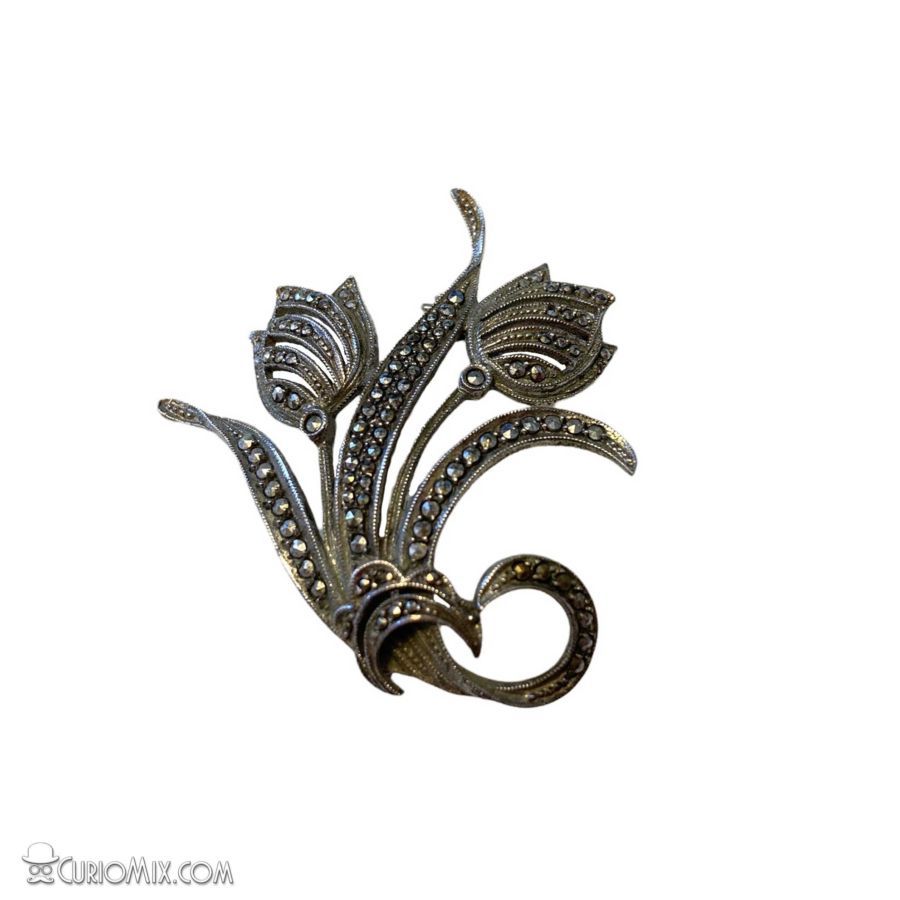 Tulip Brooch 1930s