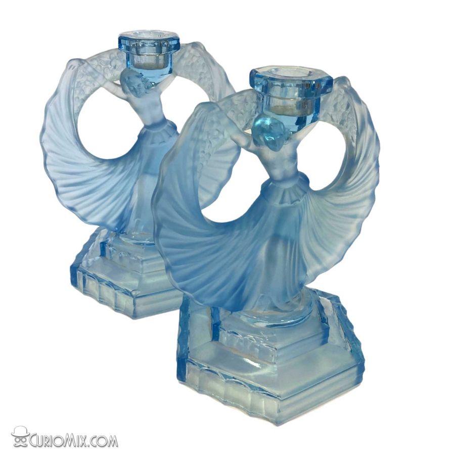 Glass Candlesticks