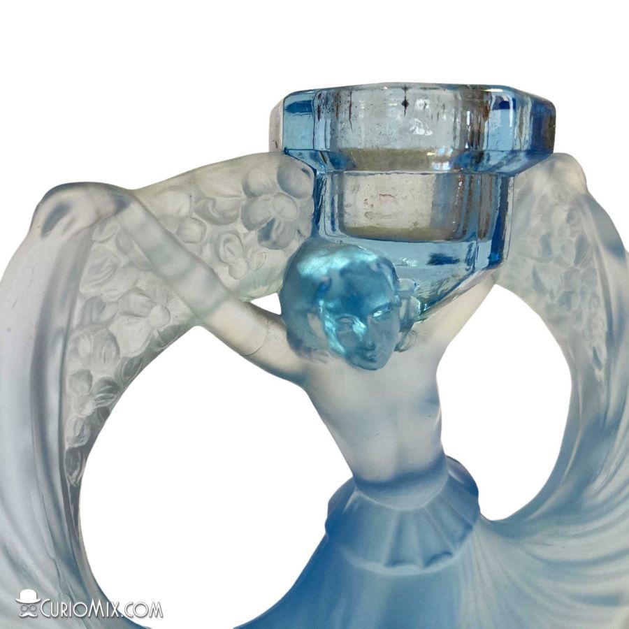 Glass Candlesticks - Image 5