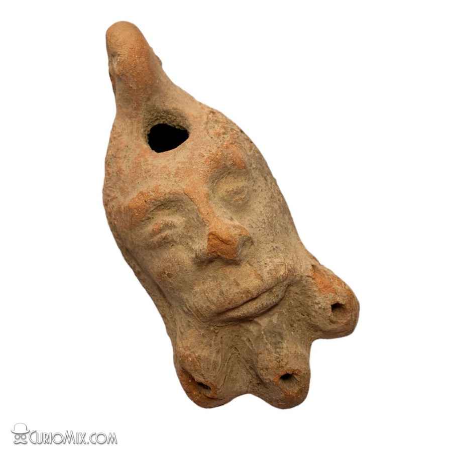 Terracotta Oil Lamp - Image 2
