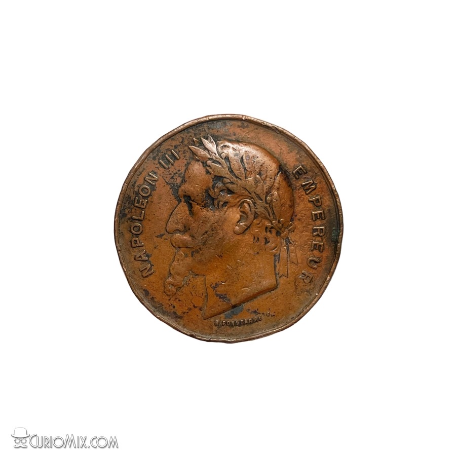 Napoleon III Medal 1867