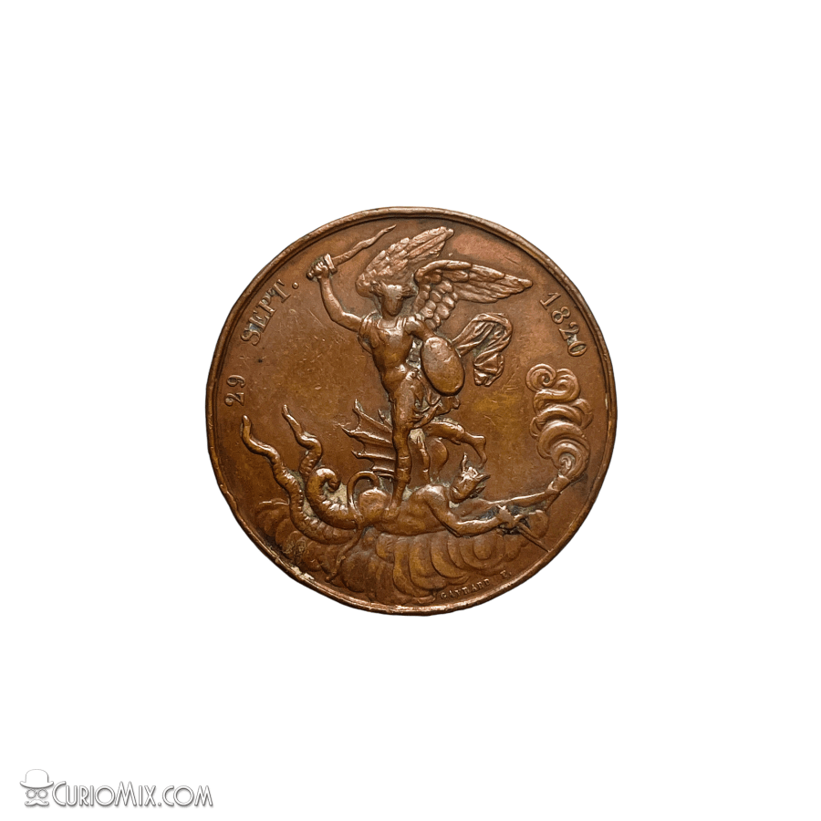French Commemorative Medal 1820 - Image 2
