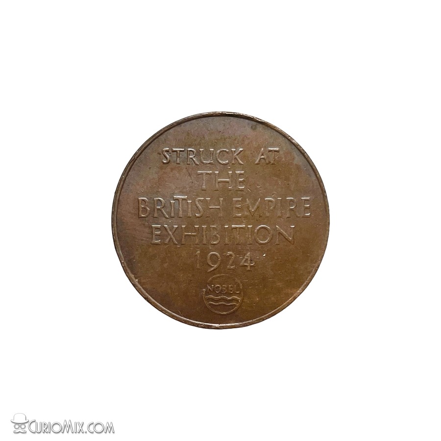 British - Nobel Medal 1924 - Image 2