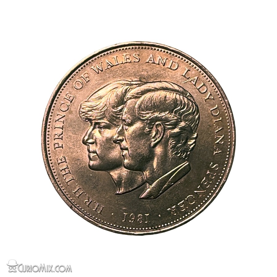 Charles & Diana Coin 1981