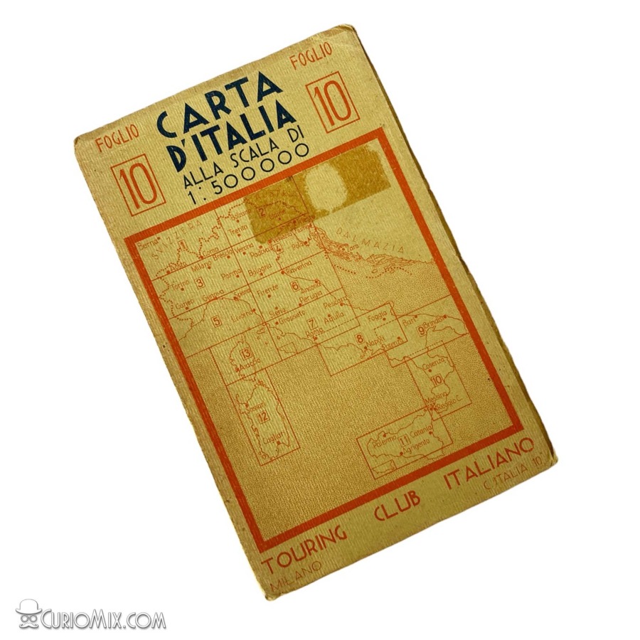 Map - Carta d'Italia Section 10