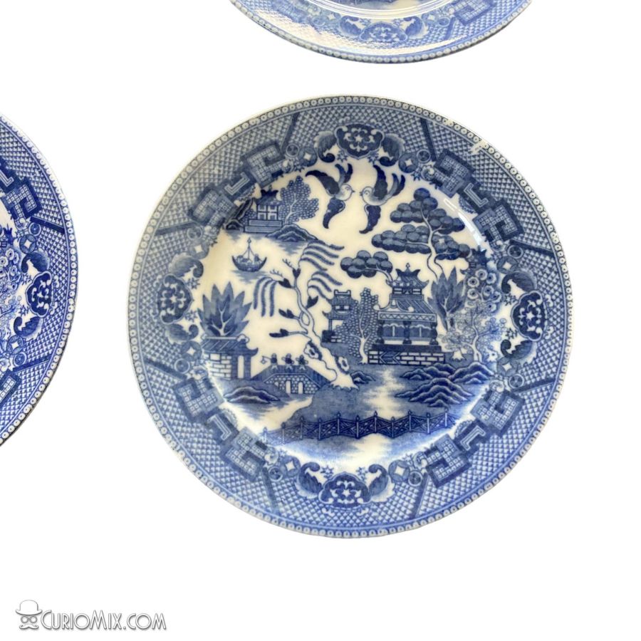 Blue Willow Plates - Image 7