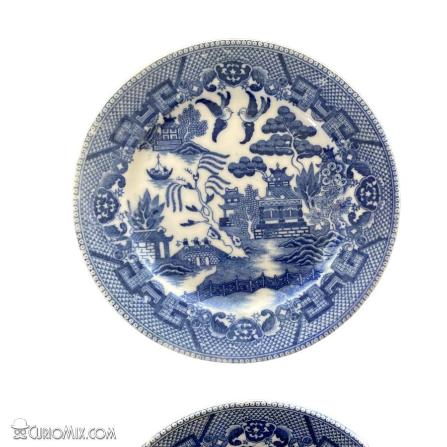 Blue Willow Plates - Image 6