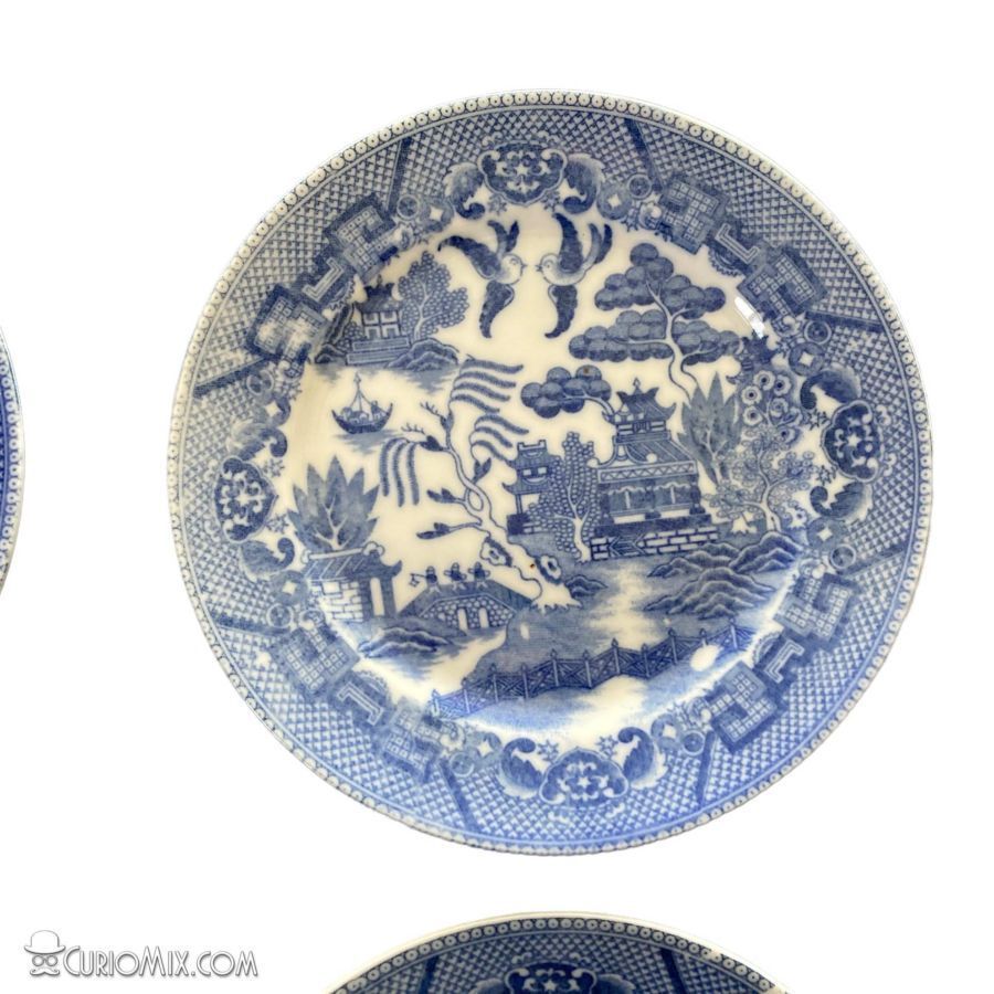 Blue Willow Plates - Image 5