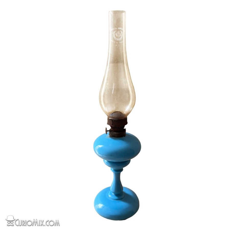 Glass Oil Lamp