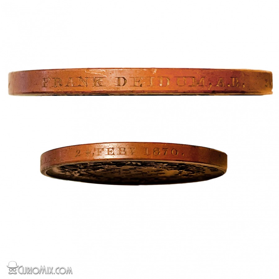 Royal Humane Society Medal 1870 - Image 3