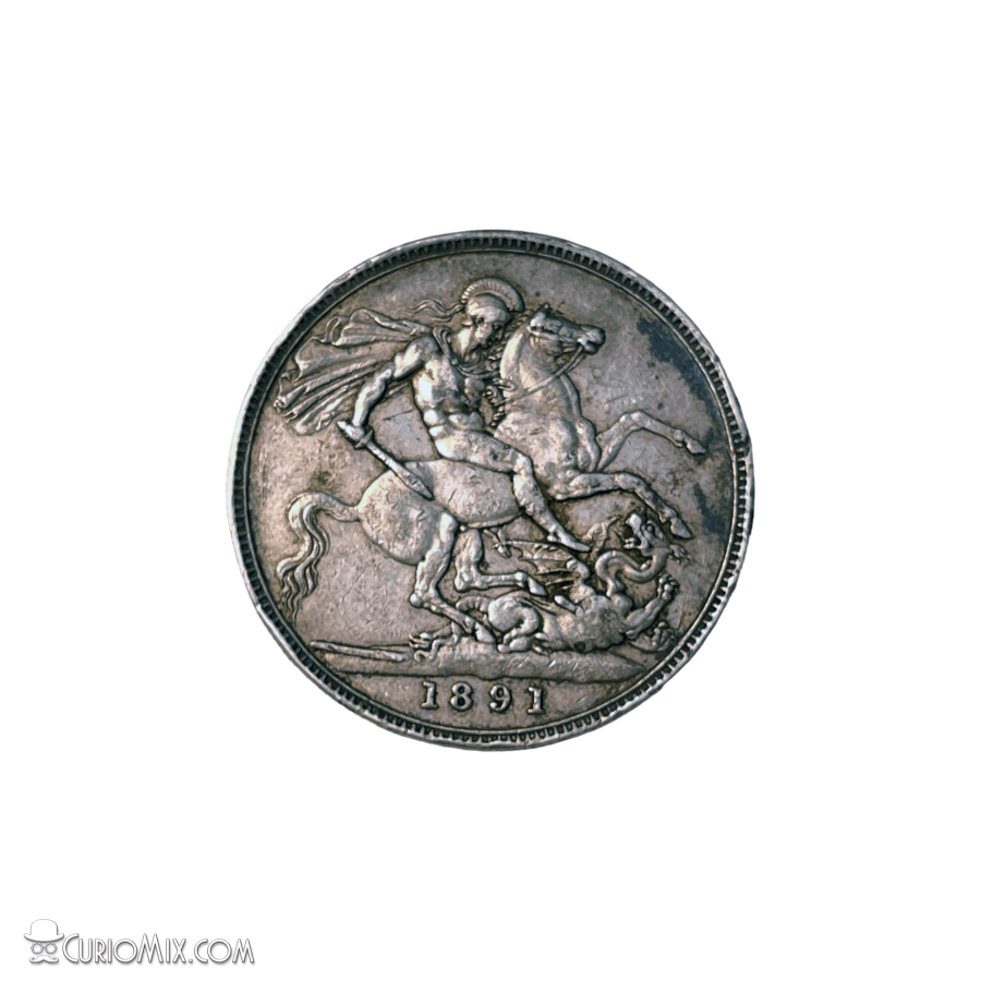 Queen Victoria Coin 1891 - Image 2