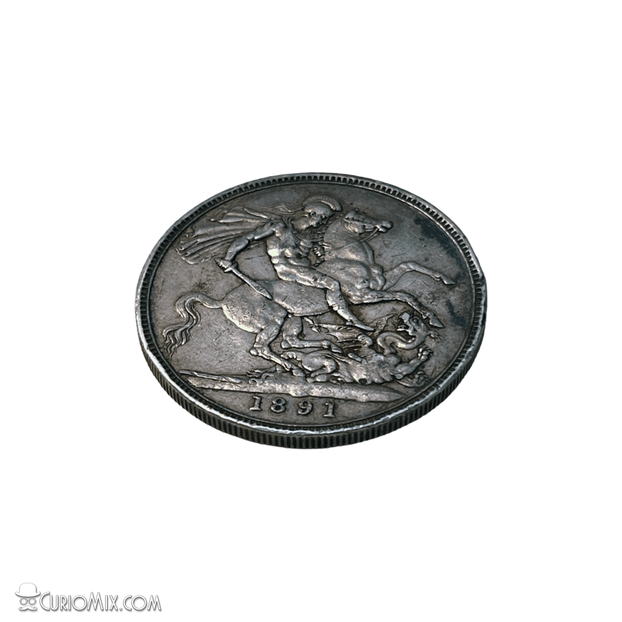 Queen Victoria Coin 1891 - Image 3