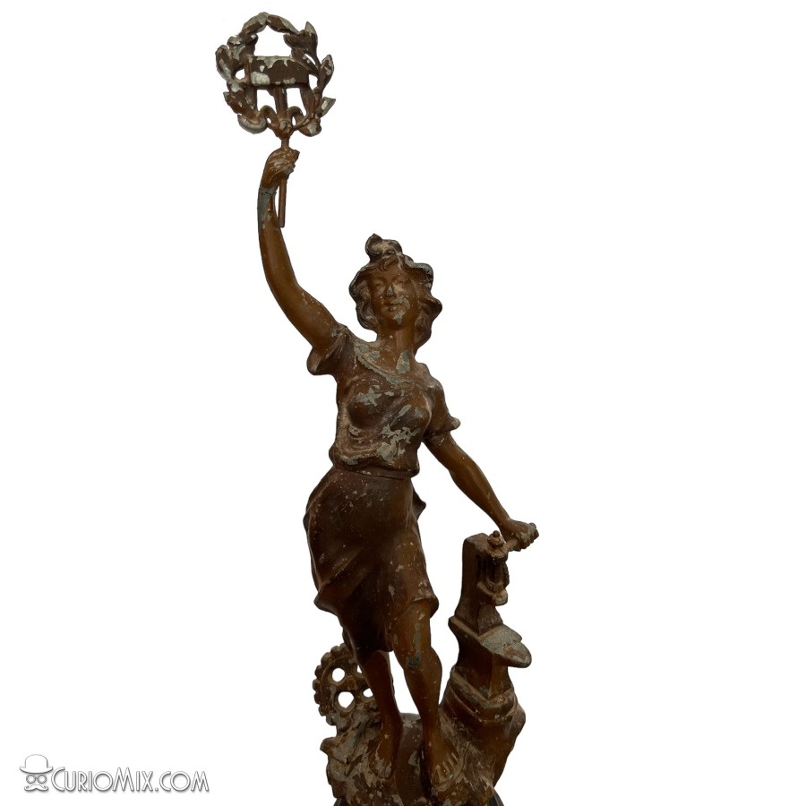 Spelter Statues 1880s - Image 4