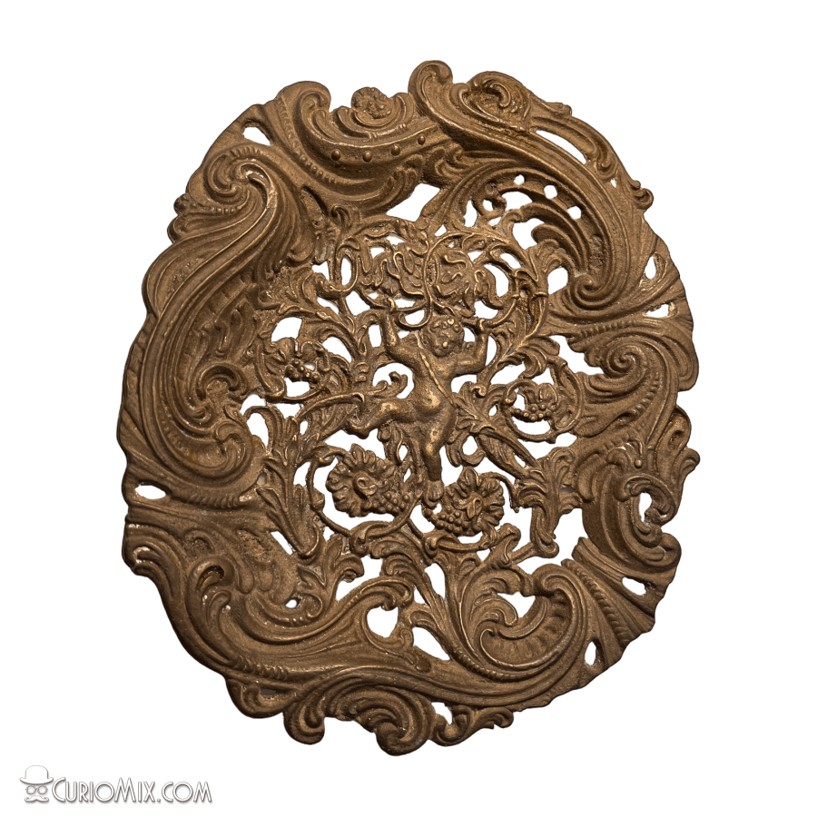 Rococo Style Plaque 1800s