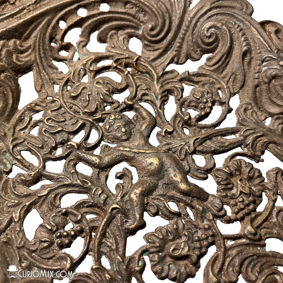 Rococo Style Plaque 1800s - Image 2
