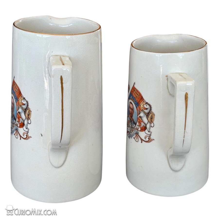 King George V & Queen Mary Commemorative Jugs - 1911 - Image 2